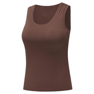 仿生肤感运动内衣女高弹裸感长款背心瑜伽健身BR141丨粒子狂热