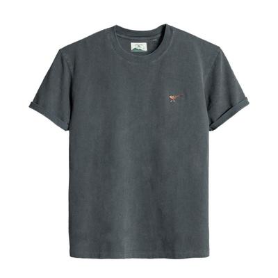 国棉壹厂山鸡绣花纯棉自然防晒T