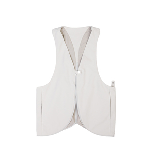 VAOPER喂牌简约休闲风马甲女廉航神器保暖外套可变换大容量月牙包