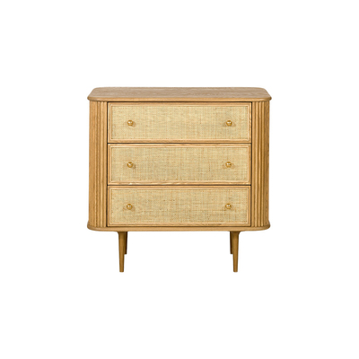 foundhome三斗柜实木家用斗柜