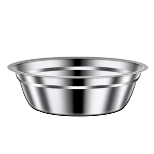 不锈钢盆食品级汤盆厨房小铁盆饭盆家用儿童专用汤碗饭碗加厚铁碗