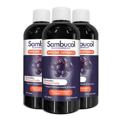 Sambucol黑接骨木莓vc锌增强自护