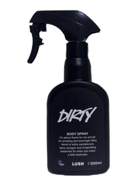 Lush岚舒dirty喷雾薄荷山胡椒味