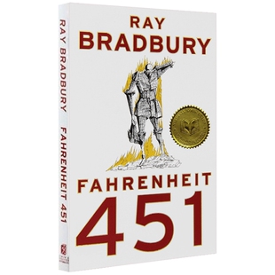 正版 华氏451度 英文原版 Fahrenheit 451 英文版 美剧原著 反乌托邦文学 科幻小说 进口英语书籍 火星编年史作者 雷布雷德伯利