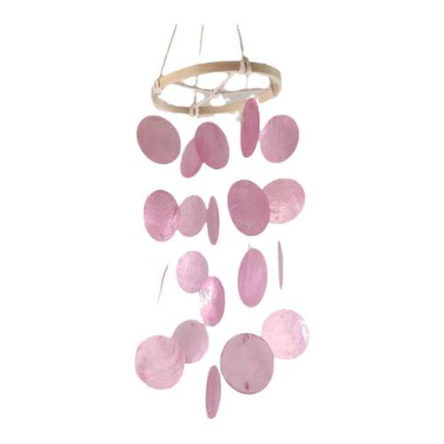 小清新蓝色贝壳风铃diy材料包创意手工装饰卧室民宿门窗手作礼物