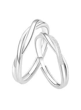 老凤祥S925纯银戒指女轻奢小众