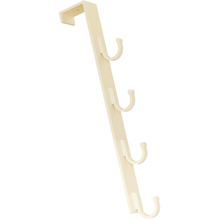 门后挂钩次净挂衣架免打孔入户钥匙卧室金属挂衣钩超薄包包置物架