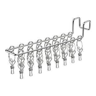 阳台防盗网晒袜子架凉内裤多夹子晾晒神器衣架防盗窗栏杆挂钩架子