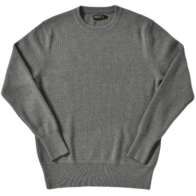 羊毛混纺基础款复古打底针织衫