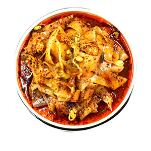 正宗小孟华擀面皮陕西凉皮宝鸡特产美食真空速食袋装西安小吃岐山