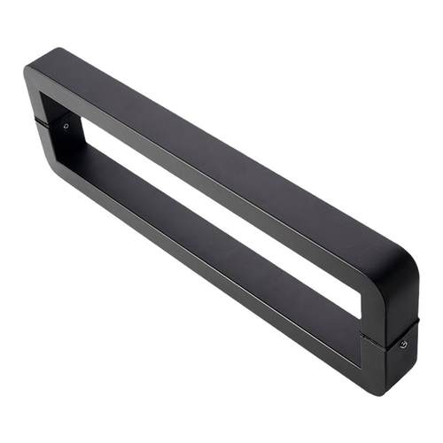 玻璃门拉手特厚不锈钢大门圆角门把手方管推拉木门玫瑰金对装防撞