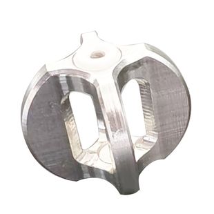 插入式转轮流量计配件转轮氧化铬陶瓷叶轮宝德款PVDF转子转轮零件