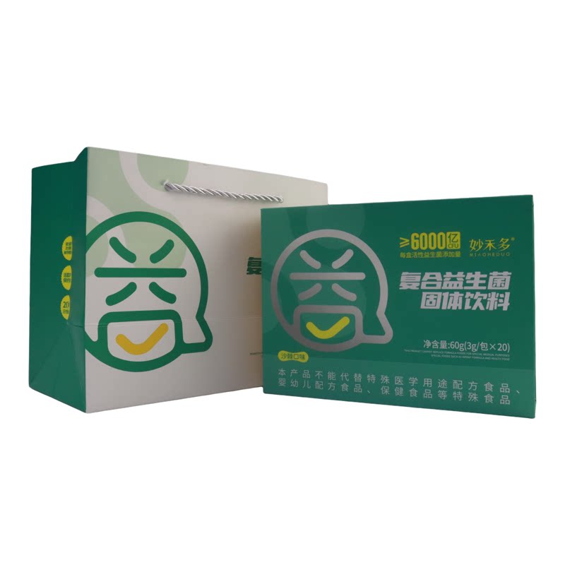 秒禾多复合6000亿菌株固体饮料