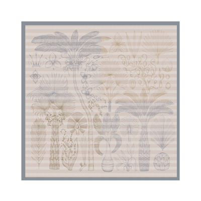 真丝绸双面印花中方巾女礼盒装