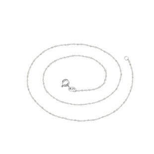 老银匠纯银项链无吊坠s925银女款素链简约百搭款裸链锁骨链银链子