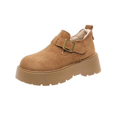 【赵露思同款】巨好看加绒乐福鞋