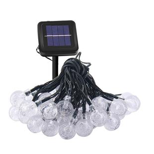 太阳能户外灯氛围装饰LED串灯露营灯串防水超亮彩灯带闪烁满天星