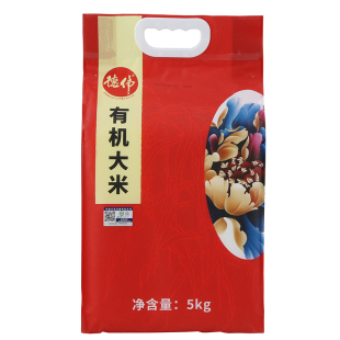 德伟有机大米5kg低脂梗米东北松原农家新米稻花香大米真空装10斤