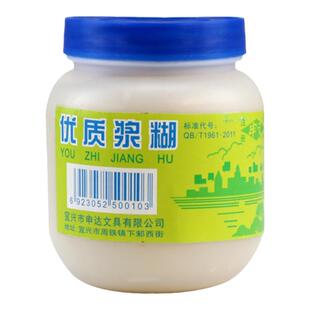 浆糊大瓶500g1斤装贴对联小广告海报墙画粘贴单据财务凭证贴报纸专用字画装裱胶水结婚喜字学生手工春联米糊