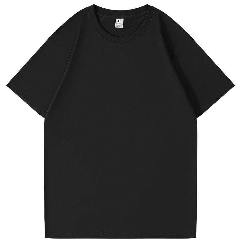 重磅纯棉短袖工作服免费印标