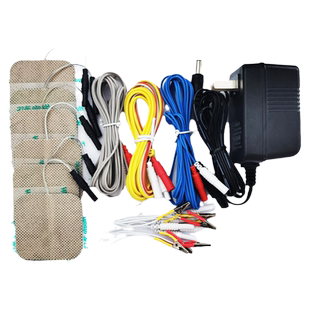 华佗牌电子针灸仪配件理疗仪穴位贴片输出导线电极鳄鱼夹子线