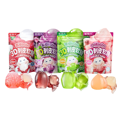 新期天剥皮软糖疯狂动物城联名