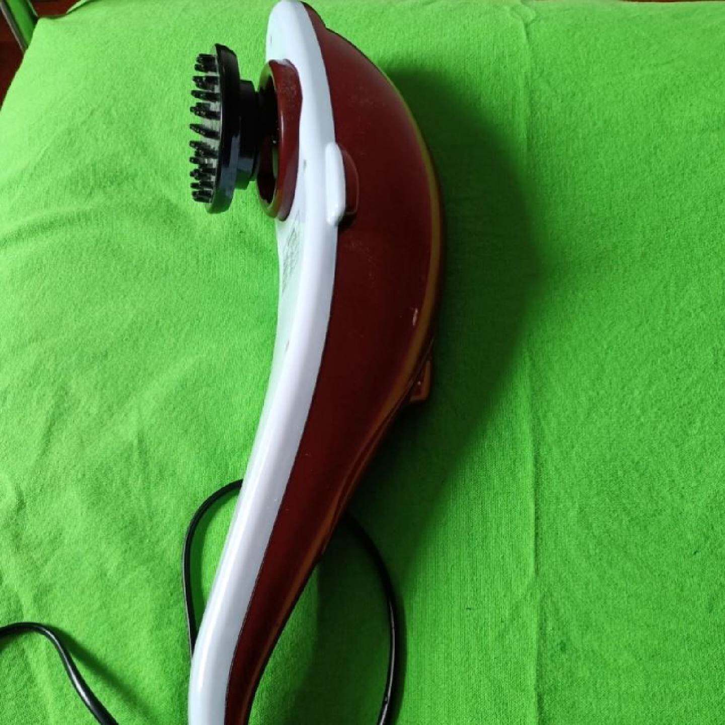 海豚按摩器棒捶颈椎腰肩背部脊椎全身经络电震动手持按摩仪器锤子