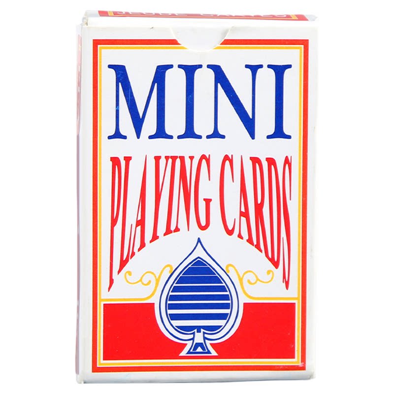 迷你扑克牌掌心小纸牌儿童教学休闲随身携带桌游卡牌搞笑创意礼品