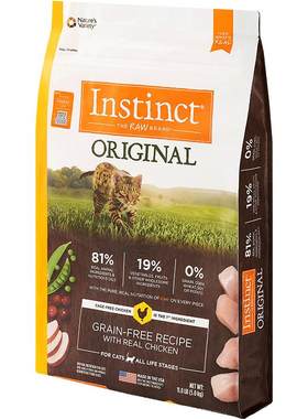 Instinct天然百利无谷鸡肉全猫粮