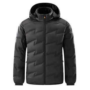 巨好看高级感羽绒服男时尚羽绒袄女大码肥佬白鸭绒情侣装S-8XL