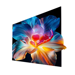 坚果投影幕布三色菲涅尔抗光幕布100寸超窄边光子硬屏画框幕布投影仪家用壁挂3D/8K超高清家庭影院一体抗光幕