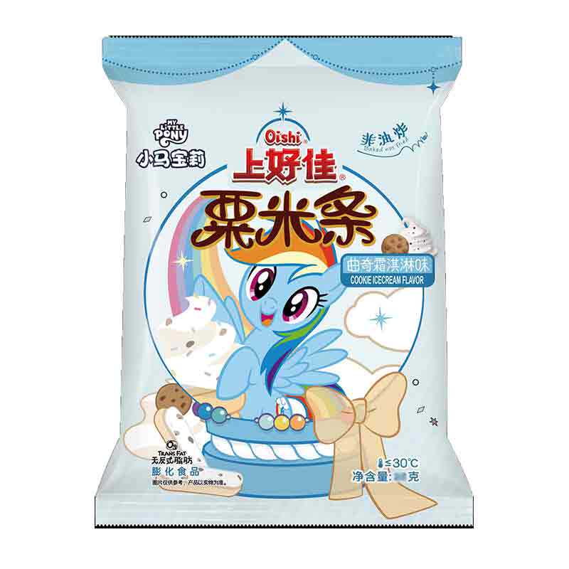 上好佳玉米口味田园80克泡箱