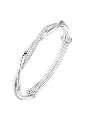 至简至美莫比乌斯女999足银纯银