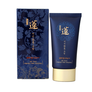 韩国化妆品 原装正品 水果之乡本体清静莲高水分BB霜（升级版）