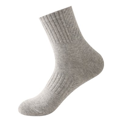 辽源正品男士纯棉中筒运动百棉秋冬袜子男长筒防臭纯色秋季商务袜