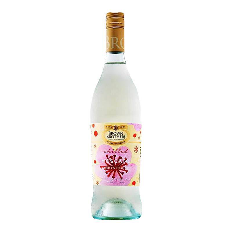 澳大利亚进口 布琅兄弟莫斯卡托甜白葡萄酒750ml 女士甜酒网红酒