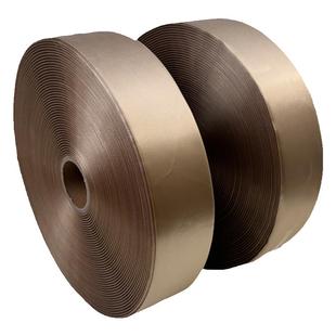 金色缎带服装水洗标水洗唛 金黄色香槟色压边织带高档服饰羽绒服皮草羊毛衫大衣商标带