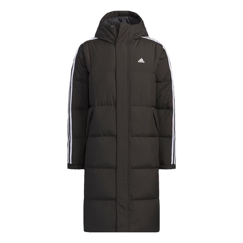 Adidas阿迪达斯男装冬季款柔软舒适百搭连帽鸭绒羽绒服外套IT8714