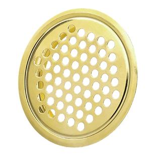 金色不锈钢透气孔橱柜通风孔透气网装饰盖鞋柜排气燃气散热孔