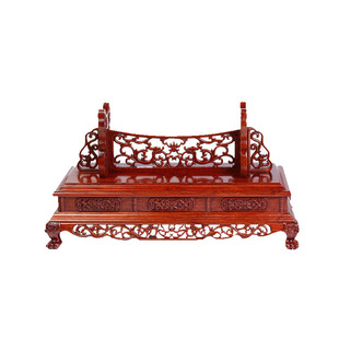 红木象牙架实木刀剑架花梨木工艺立式兵器托架木质刀架横财木底座