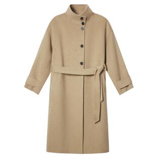 【周雨彤同款】PSALTER诗篇羊毛美拉德风衣式毛呢大衣冬款