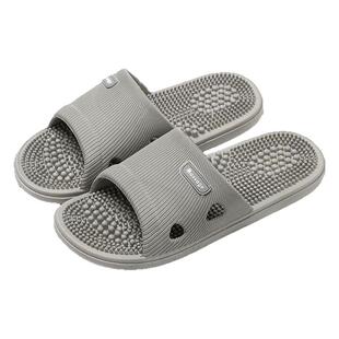 男士脚底按摩拖鞋男夏季室内防滑居家浴室洗澡静音足疗鞋情侣家用