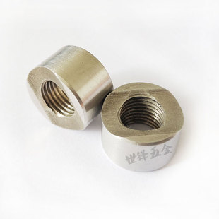 摩托车氧传感器底座螺母改装电喷排气管螺帽不锈钢堵头焊接螺丝帽