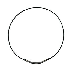 Phiten/法藤旗舰店微笑钻面圆弧钛项环切面项圈男女时尚运动项链