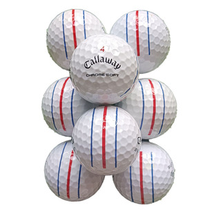 callaway高尔夫球三条线三四层球超远距离卡拉威双层高尔夫二手球