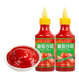 番茄酱番茄沙司商用摆摊家用手抓饼意面蕃茄酱小包装挤压瓶装官方