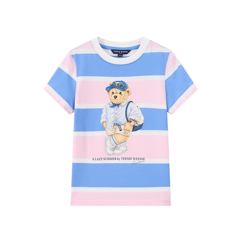 TeenieWeenieKids印花短袖棉T恤