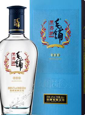 劲牌毛铺42度黑荞酒500ml单瓶