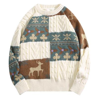 BOYUE帛跃复古圣诞毛衣