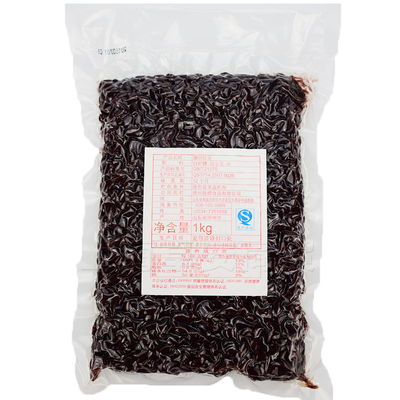 糖纳蜜红小豆1kg即食免煮奶茶店